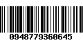 Código de Barras 0948779360645