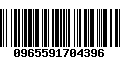 Código de Barras 0965591704396