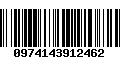 Código de Barras 0974143912462