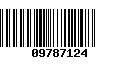 Código de Barras 09787124