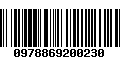 Código de Barras 0978869200230