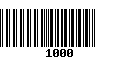 Código de Barras 1000