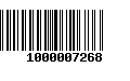 Código de Barras 1000007268