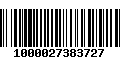 Código de Barras 1000027383727