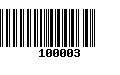 Código de Barras 100003