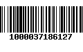 Código de Barras 1000037186127