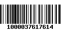 Código de Barras 1000037617614