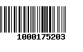 Código de Barras 1000175203