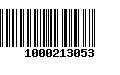 Código de Barras 1000213053