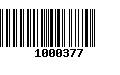 Código de Barras 1000377