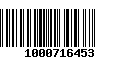 Código de Barras 1000716453