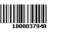 Código de Barras 1000837940