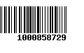 Código de Barras 1000858729