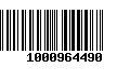 Código de Barras 1000964490