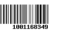 Código de Barras 1001168349