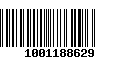 Código de Barras 1001188629