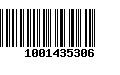 Código de Barras 1001435306