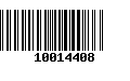 Código de Barras 10014408