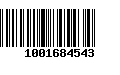 Código de Barras 1001684543