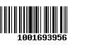 Código de Barras 1001693956