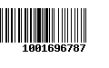 Código de Barras 1001696787