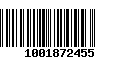 Código de Barras 1001872455