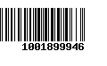 Código de Barras 1001899946