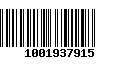 Código de Barras 1001937915