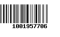 Código de Barras 1001957706