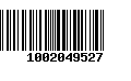 Código de Barras 1002049527