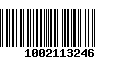 Código de Barras 1002113246