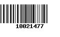 Código de Barras 10021477