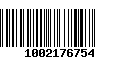 Código de Barras 1002176754