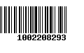 Código de Barras 1002208293