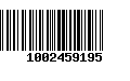 Código de Barras 1002459195