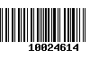 Código de Barras 10024614