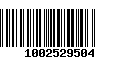 Código de Barras 1002529504