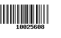 Código de Barras 10025608