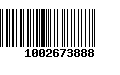 Código de Barras 1002673888