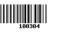 Código de Barras 100304