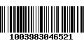 Código de Barras 1003983046521