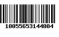 Código de Barras 10055653144004