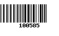 Código de Barras 100585