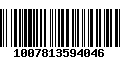 Código de Barras 1007813594046