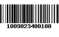 Código de Barras 1009023400100