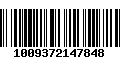 Código de Barras 1009372147848