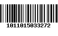 Código de Barras 1011015033272