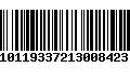 Código de Barras 10119337213008423