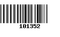 Código de Barras 101352