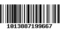 Código de Barras 1013887199667